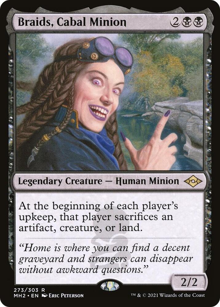 Braids, Cabal Minion - Modern Horizons 2 (MH2) Modern Horizons 2