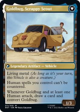 Goldbug, Humanity's Ally - Universes Beyond: Transformers (BOT) Universes Beyond: Transformers