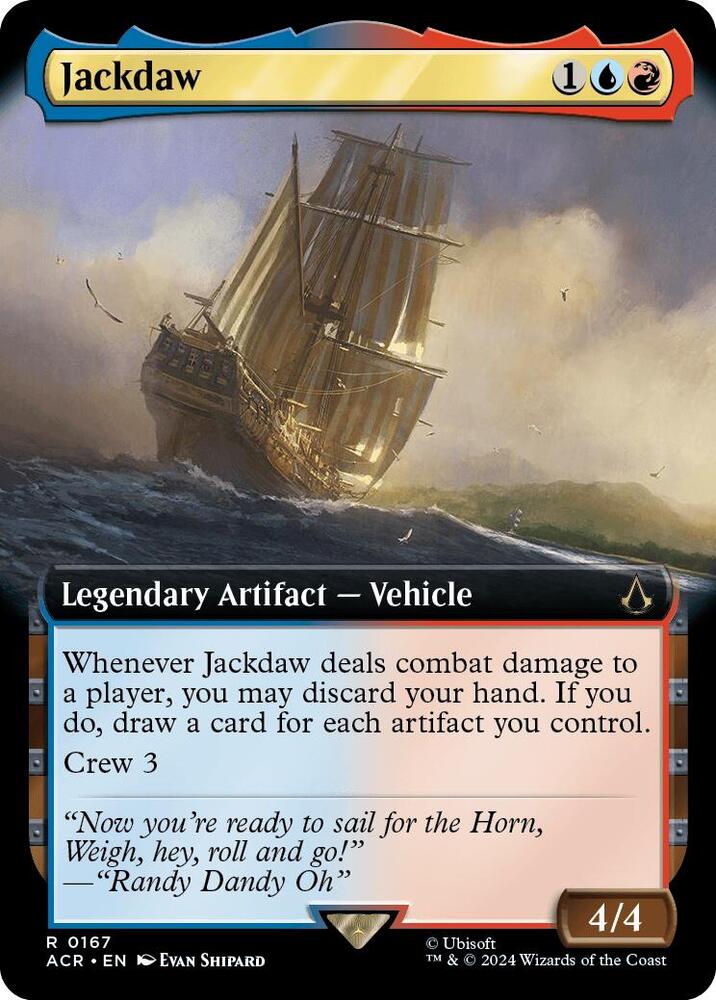 Jackdaw (Extended Art) - Universes Beyond: Assassin's Creed (ACR)