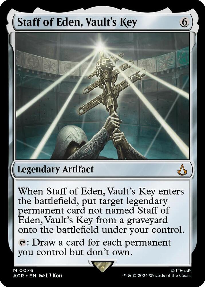 Staff of Eden, Vault's Key - Universes Beyond: Assassin's Creed (ACR)
