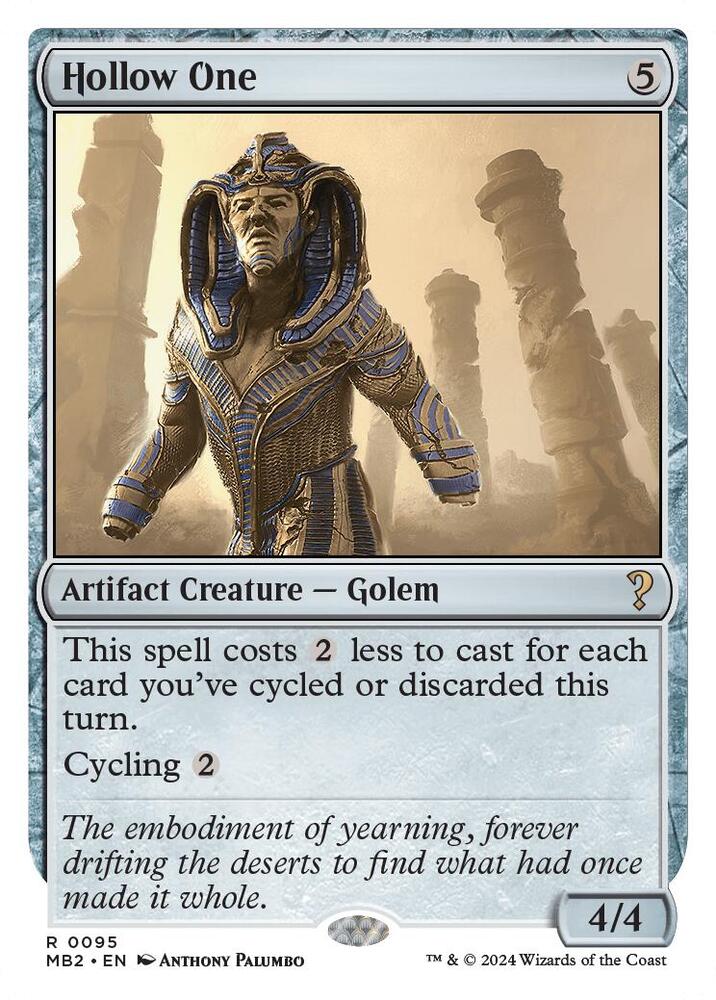 Hollow One (White Border) - Mystery Booster 2 (MB2) Mystery Booster 2