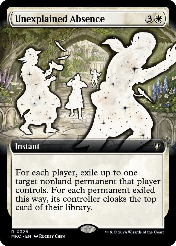 Unexplained Absence (Extended Art) - Commander: Murders at Karlov Manor (MKC)
