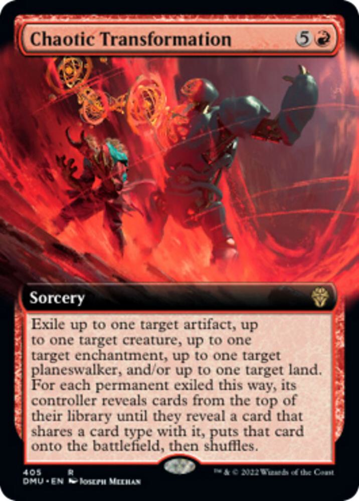 Chaotic Transformation (Extended Art) - Dominaria United (DMU)