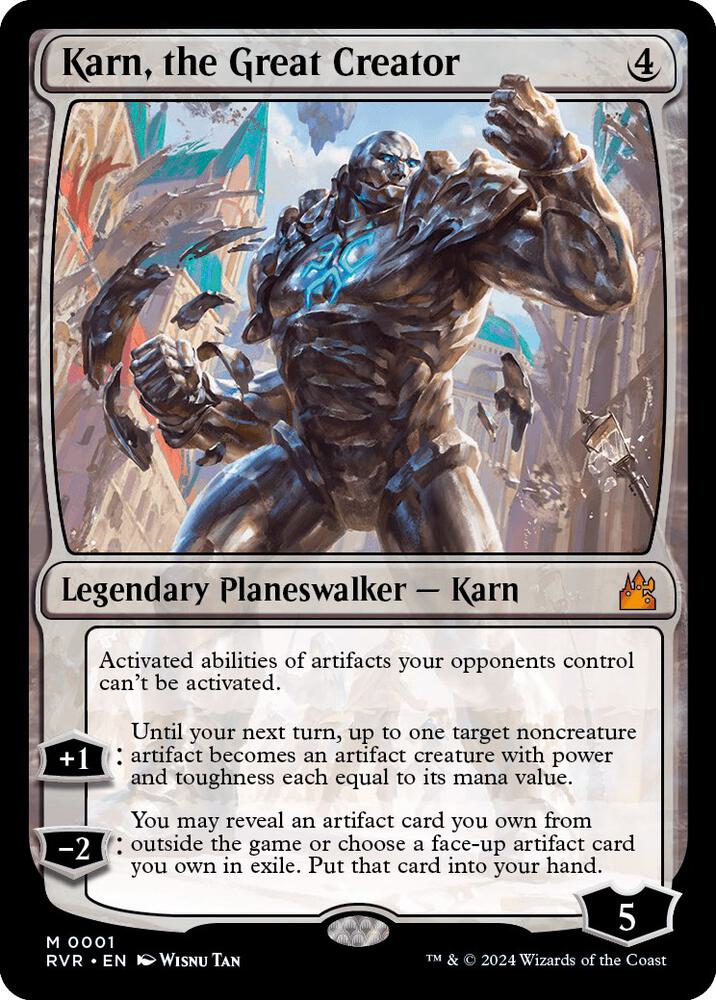 Karn, the Great Creator - Ravnica Remastered (RVR)
