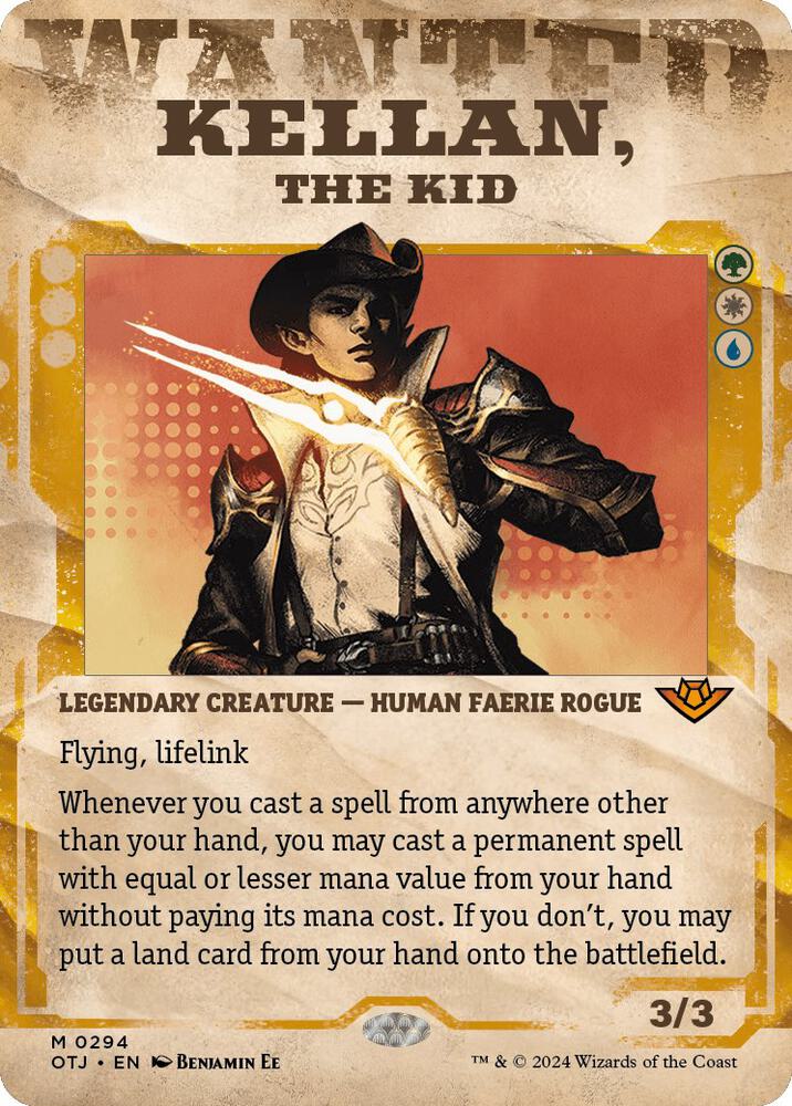 Kellan, the Kid (Showcase) - Outlaws of Thunder Junction (OTJ)