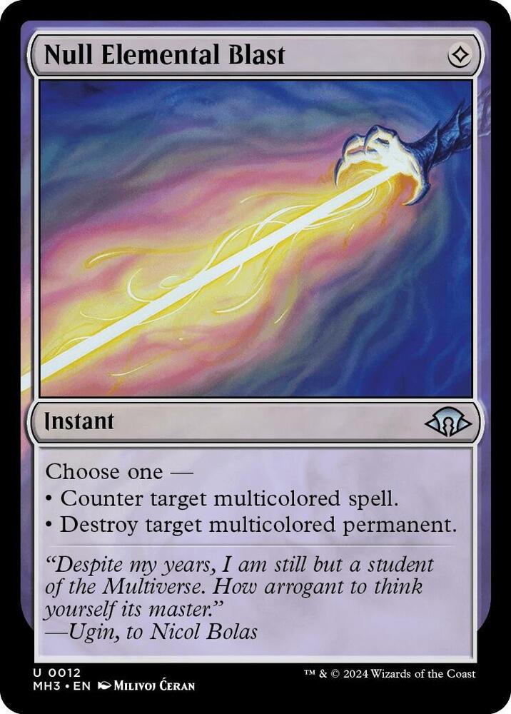 Null Elemental Blast - Modern Horizons 3 (MH3)
