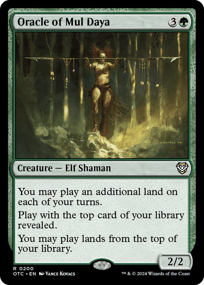 Oracle of Mul Daya - Commander: Outlaws of Thunder Junction (OTC)