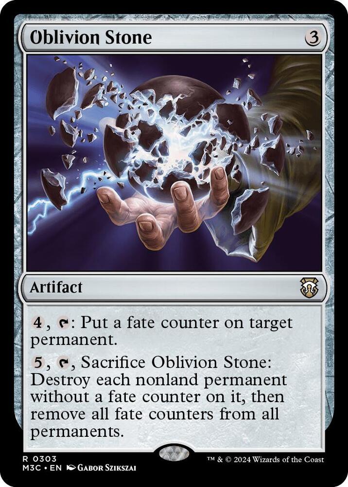 Oblivion Stone - Commander: Modern Horizons 3 (M3C)