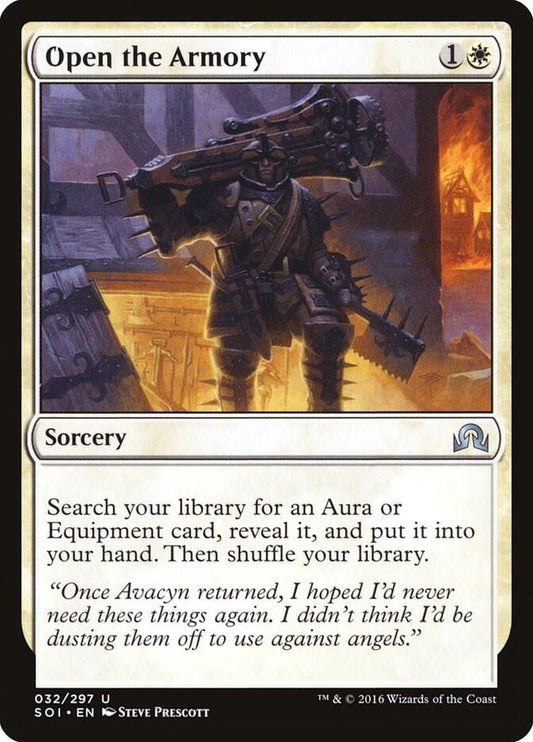 Open the Armory - Shadows over Innistrad (SOI)
