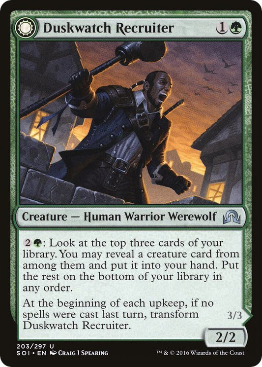 Duskwatch Recruiter - Shadows over Innistrad (SOI)
