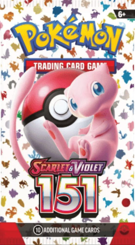 151 Booster Pack - SV: Scarlet & Violet 151 (MEW) SV: Scarlet & Violet 151