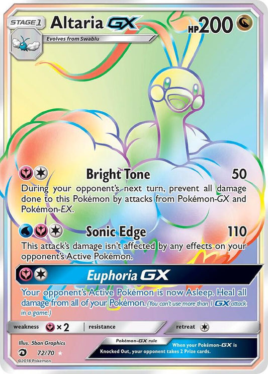 Altaria GX (Secret) - Dragon Majesty (DRM) Dragon Majesty