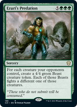 Ezuri's Predation - Commander 2021 (C21)
