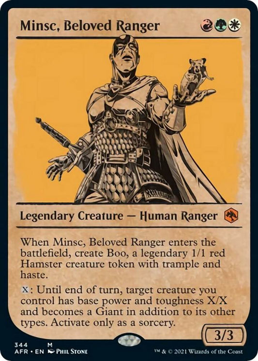 Minsc, Beloved Ranger (Showcase) - Adventures in the Forgotten Realms (AFR) Adventures in the Forgotten Realms
