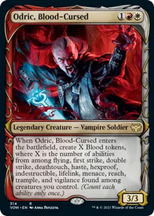 Odric, Blood-Cursed (Showcase) - Innistrad: Crimson Vow (VOW)