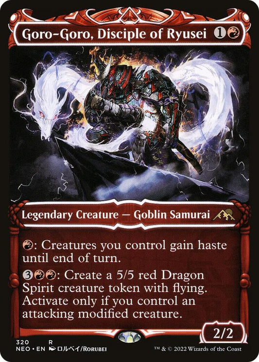 Goro-Goro, Disciple of Ryusei (Showcase) - Kamigawa: Neon Dynasty (NEO) Kamigawa: Neon Dynasty