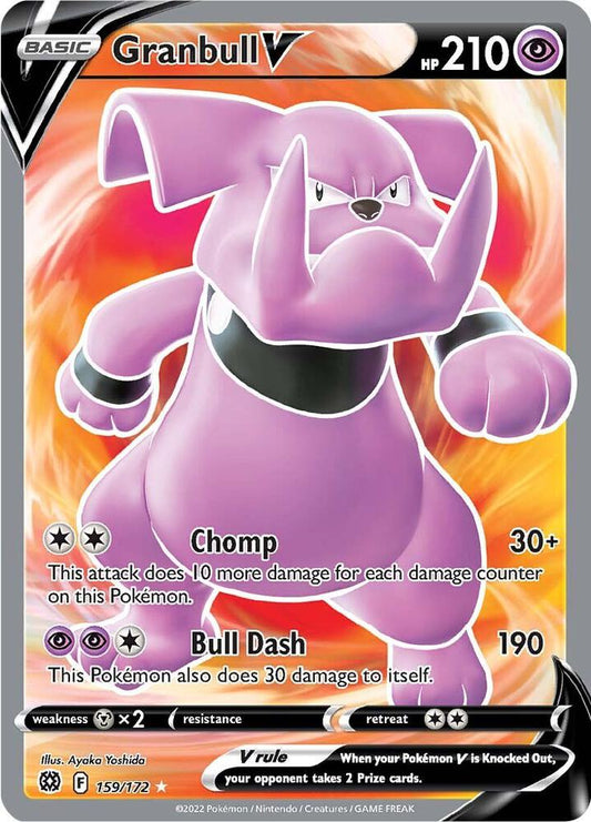 Granbull V (Full Art) - SWSH09: Brilliant Stars (SWSH09) SWSH09: Brilliant Stars