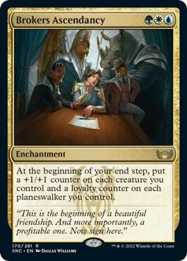 Brokers Ascendancy - Streets of New Capenna (SNC) FOIL
