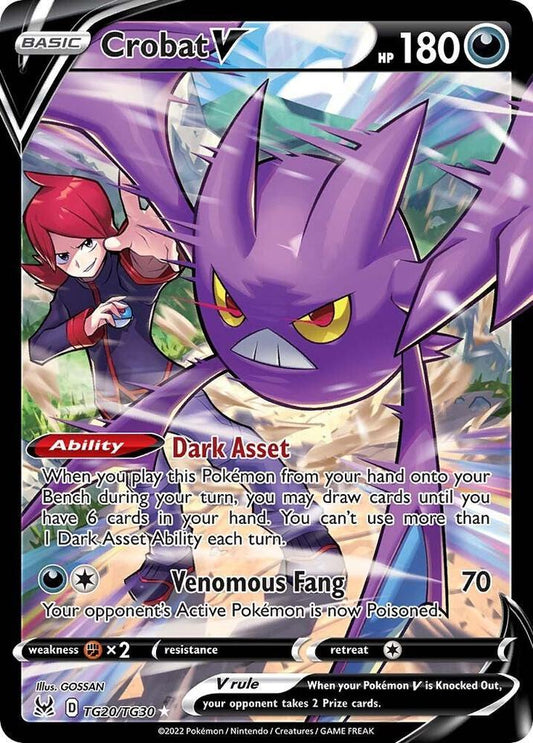 Crobat V - SWSH11: Lost Origin Trainer Gallery (SWSH11: TG) SWSH11: Lost Origin Trainer Gallery