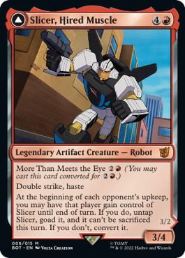 Slicer, Hired Muscle - Universes Beyond: Transformers (BOT) Universes Beyond: Transformers