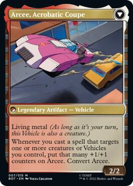 Arcee, Sharpshooter - Universes Beyond: Transformers (BOT) Universes Beyond: Transformers *Holo*