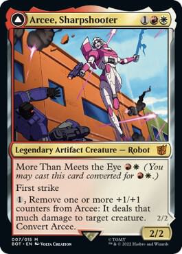 Arcee, Sharpshooter - Universes Beyond: Transformers (BOT) Universes Beyond: Transformers