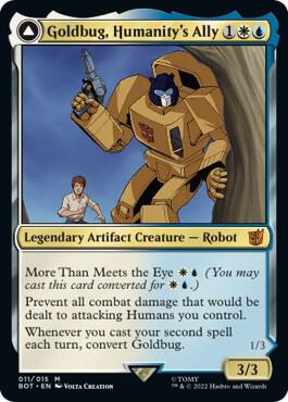 Goldbug, Humanity's Ally - Universes Beyond: Transformers (BOT) Universes Beyond: Transformers