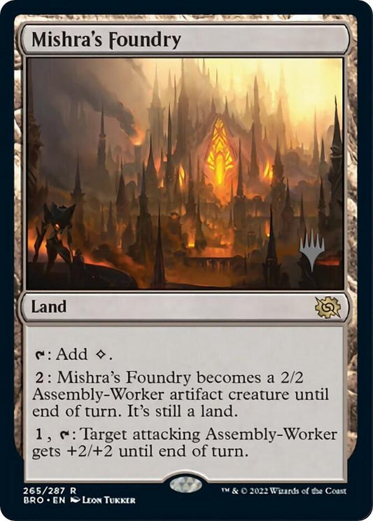 Mishra's Foundry - Promo Pack: The Brothers' War (PPBRO) FOIL