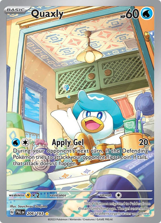Quaxly - 206/193 - SV02: Paldea Evolved (PAL) SV02: Paldea Evolved