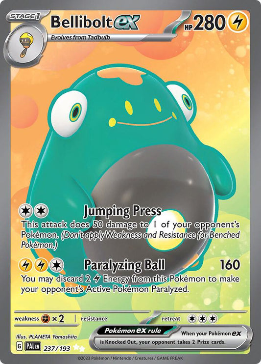Bellibolt ex - 237/193 - SV02: Paldea Evolved (PAL) SV02: Paldea Evolved