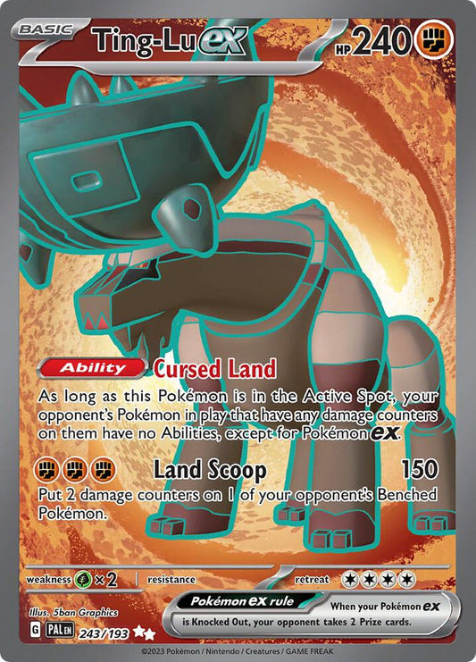 Ting-Lu ex - 243/193 - SV02: Paldea Evolved (PAL) SV02: Paldea Evolved