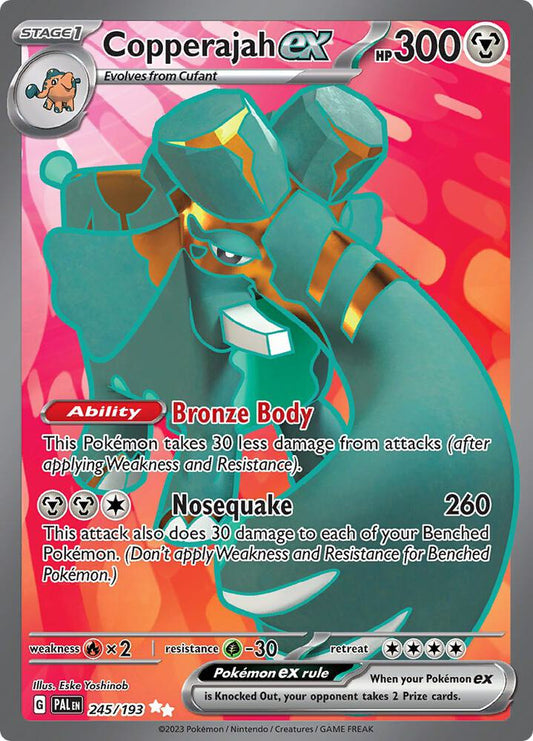Copperajah ex - 245/193 - SV02: Paldea Evolved (PAL) SV02: Paldea Evolved
