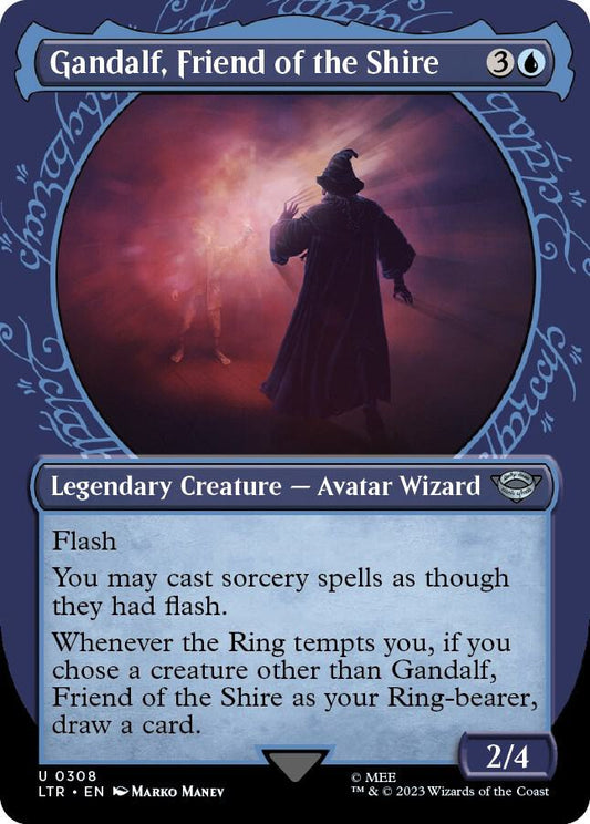 Gandalf, Friend of the Shire (Showcase) - Universes Beyond: The Lord of the Rings: Tales of Middle-earth (LTR)