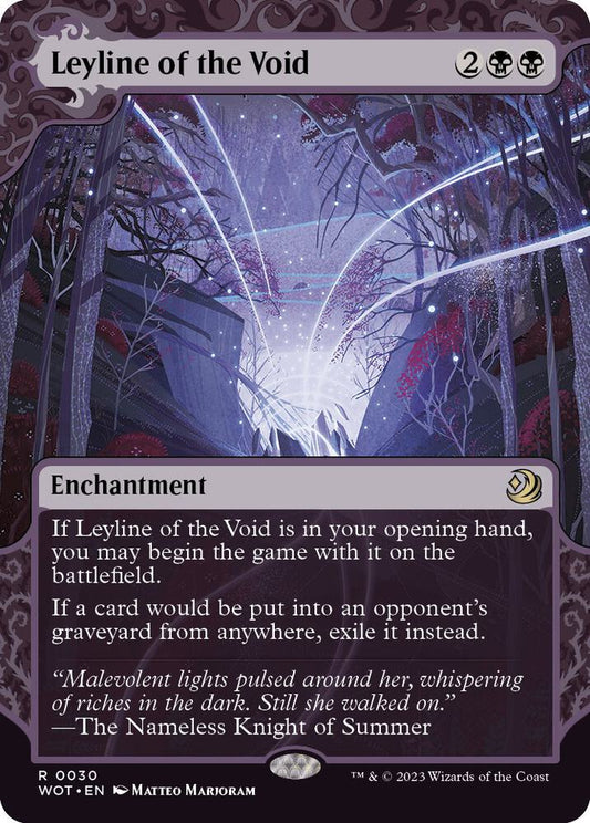 Leyline of the Void - Wilds of Eldraine: Enchanting Tales (WOT)