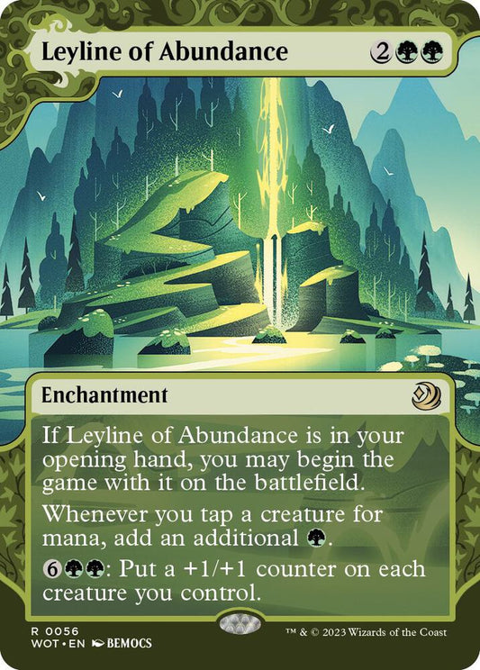 Leyline of Abundance - Wilds of Eldraine: Enchanting Tales (WOT)