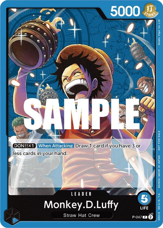 Monkey.D.Luffy (047) (Sealed Battle Kit Vol. 1) - One Piece Promotion Cards (OP-PR) One Piece Promotion Cards
