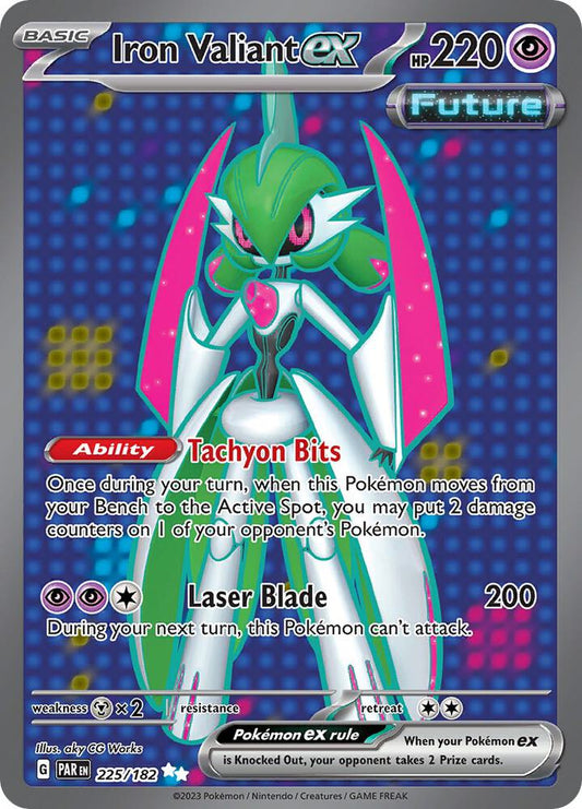 Iron Valiant ex - 225/182 - SV04: Paradox Rift (PAR) SV04: Paradox Rift