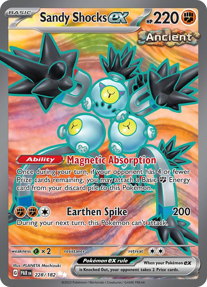 Sandy Shocks ex - 228/182 - SV04: Paradox Rift (PAR) SV04: Paradox Rift