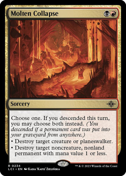 Molten Collapse - The Lost Caverns of Ixalan (LCI) The Lost Caverns of Ixalan