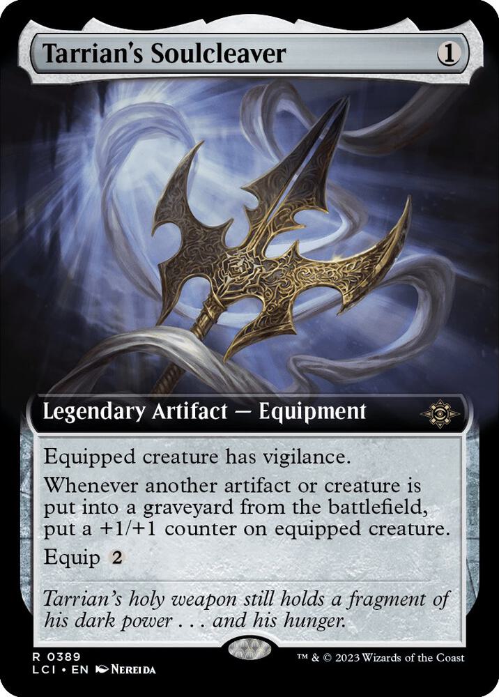 Tarrian's Soulcleaver (Extended Art) - The Lost Caverns of Ixalan (LCI)