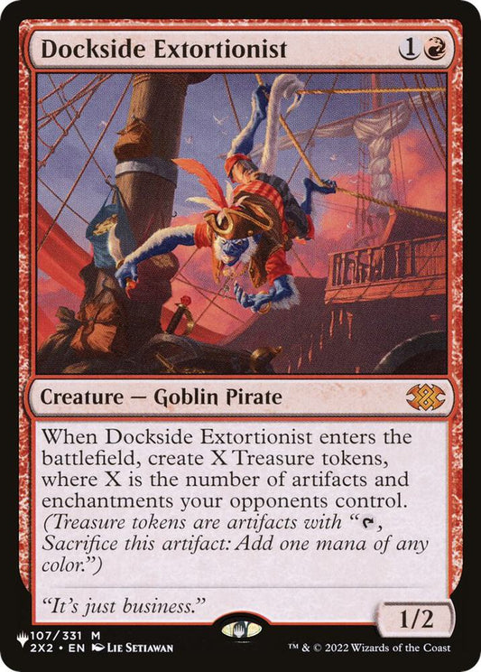 Dockside Extortionist - The List Reprints (LIST) The List Reprints