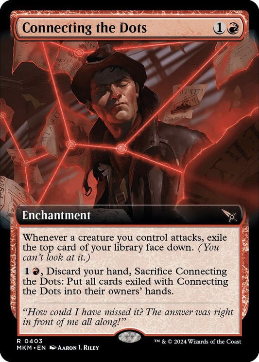 Connecting the Dots (Extended Art) - Murders at Karlov Manor (MKM) Murders at Karlov Manor *HOLO*