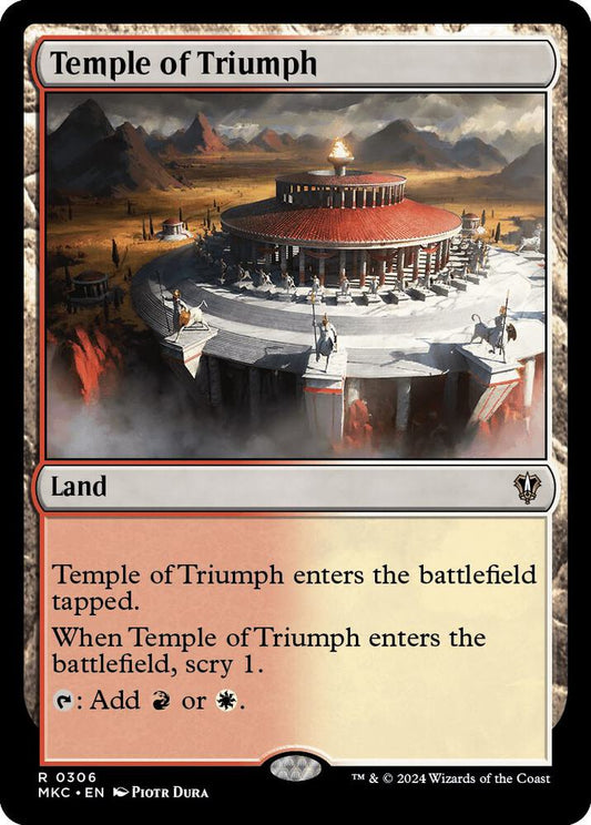Temple of Triumph - Commander: Murders at Karlov Manor (MKC)