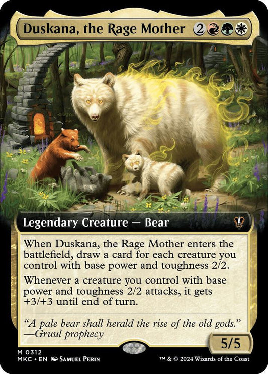 Duskana, the Rage Mother (Extended Art) - Commander: Murders at Karlov Manor (MKC) Commander: Murders at Karlov Manor