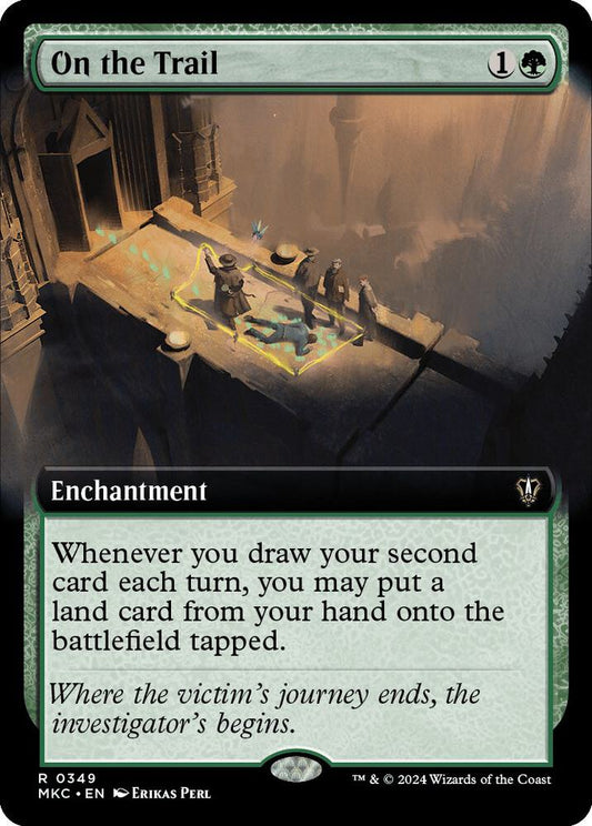 On the Trail (Extended Art) - Commander: Murders at Karlov Manor (MKC)