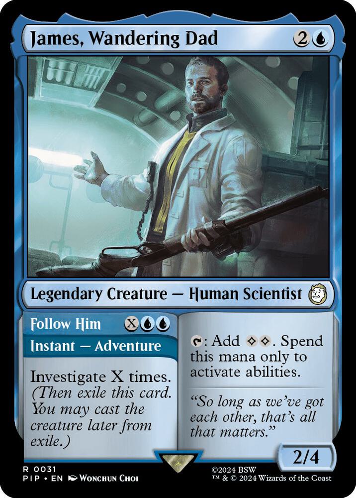 James, Wandering Dad - Universes Beyond: Fallout (PIP)