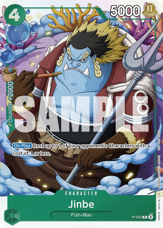 Jinbe (Event Pack Vol. 4) - One Piece Promotion Cards (OP-PR) One Piece Promotion Cards