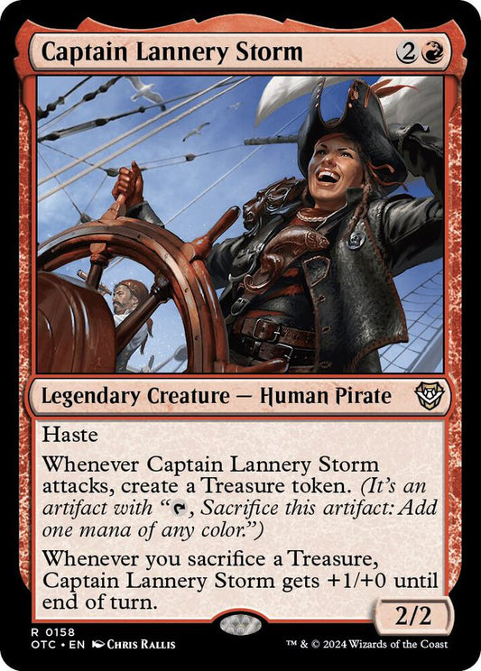 Captain Lannery Storm - Commander: Outlaws of Thunder Junction (OTC)