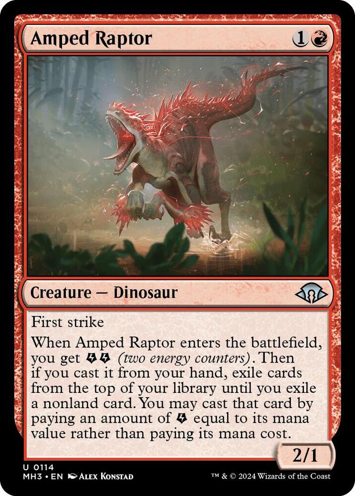 Amped Raptor - Modern Horizons 3 (MH3) Modern Horizons 3