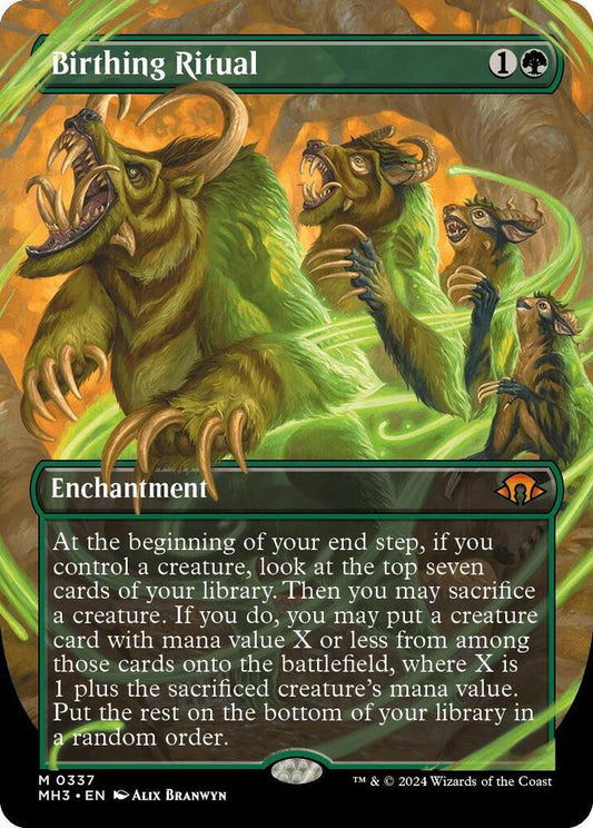 Birthing Ritual (Borderless) - Modern Horizons 3 (MH3)
